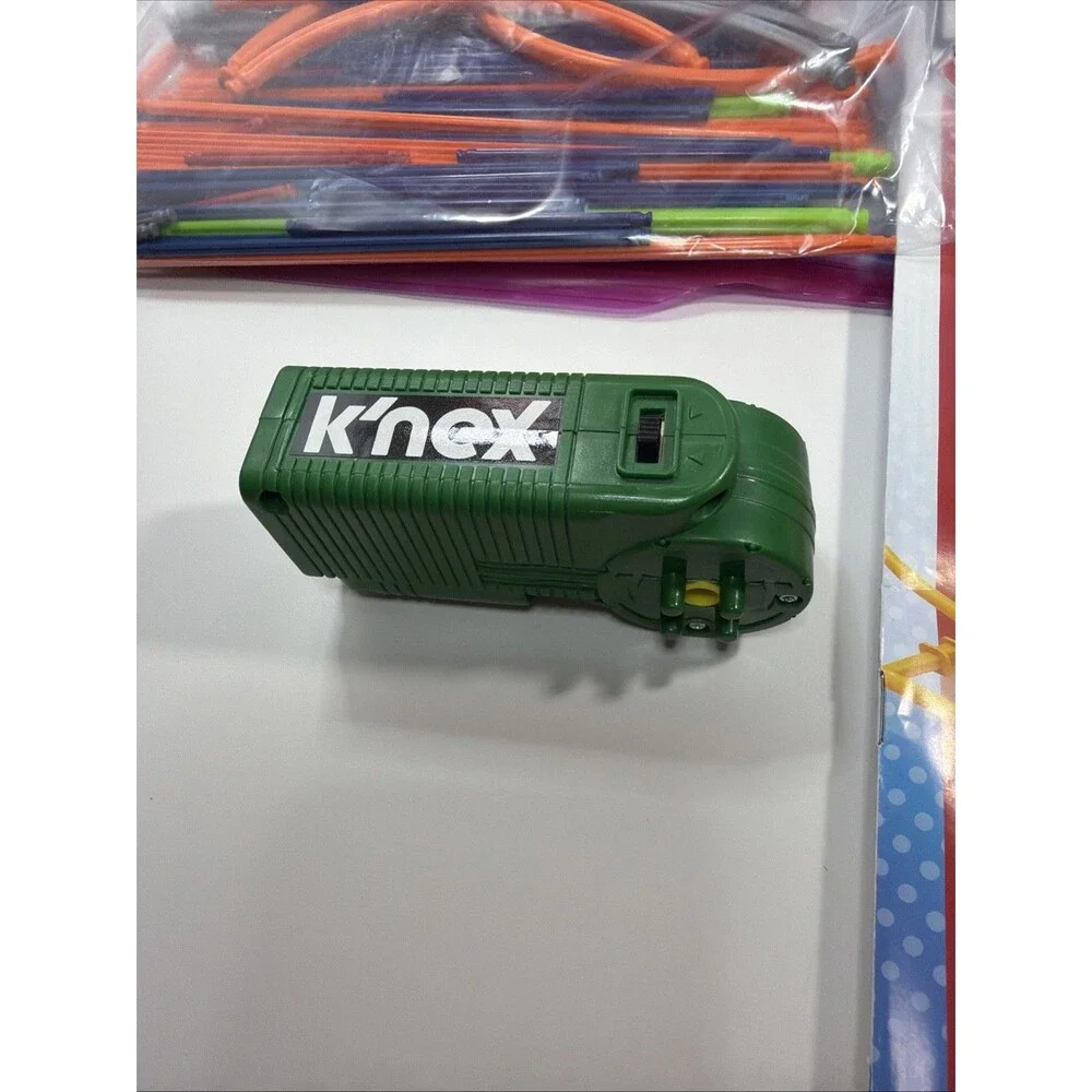 K'nex 18515 Mecha Strike Roller Coaster Replacement Parts - Green Motor, Manual
